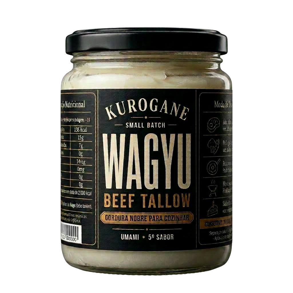 Pote de tallow de Wagyu Kurogane