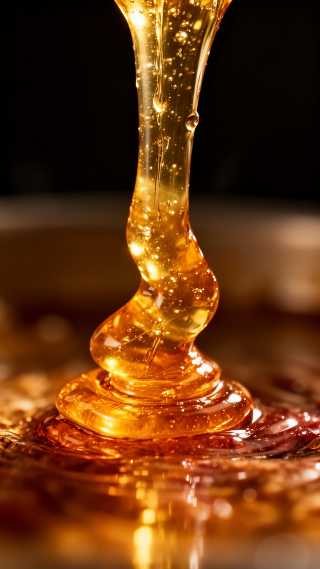 Tallow de Wagyu derretido sendo derramado